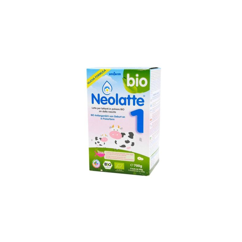 Neolatte 1 DHA Bio latte in polvere 2X350g - Farmacie Ravenna