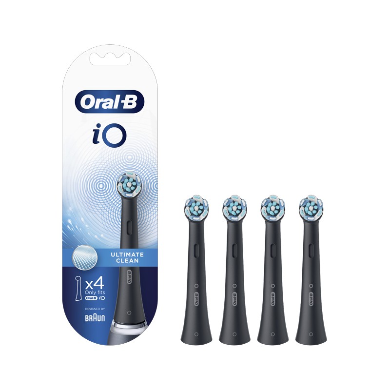 Oral-B iO Testine Ultimate Clean Nere 4pz