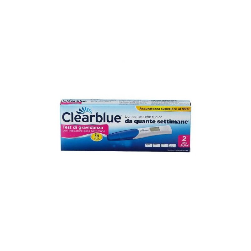 Clearblue - Procter & Gamble Test Di Gravidanza Clearblue Digital Conception Indicator 2 Pezzi