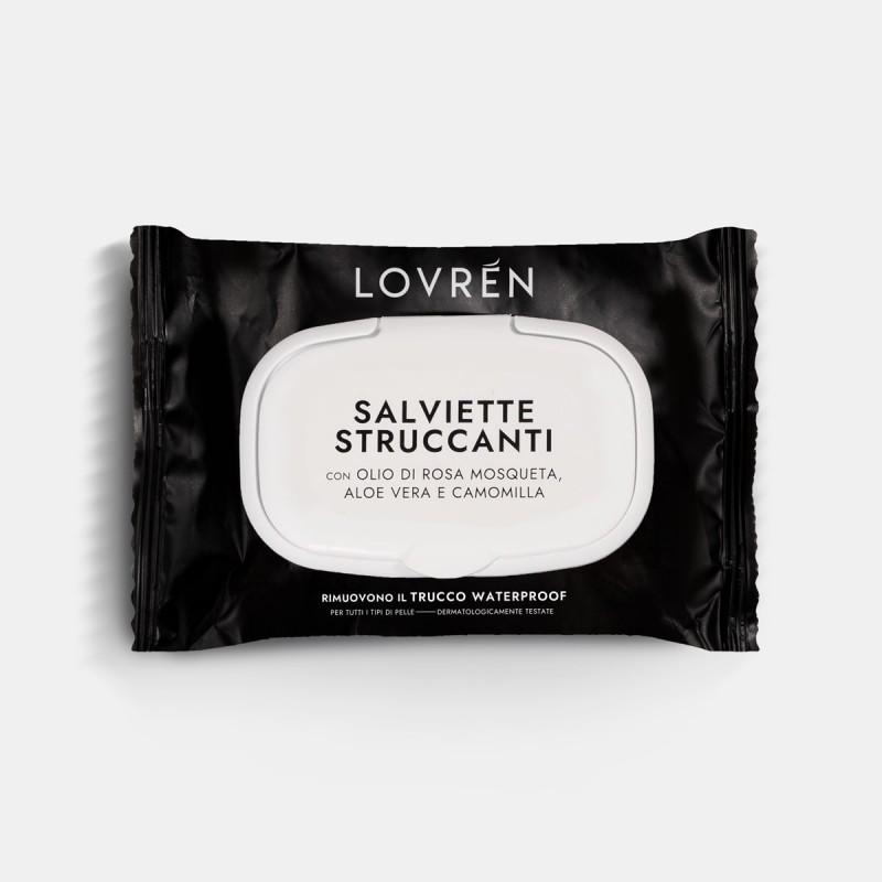 Lovren - Salviette Struccanti Waterproof 20 Pezzi
