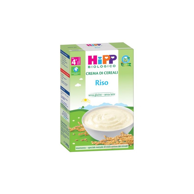 Hipp Bio Crema Cereali Riso Alimento per bambini 200 g - Farmacie Ravenna