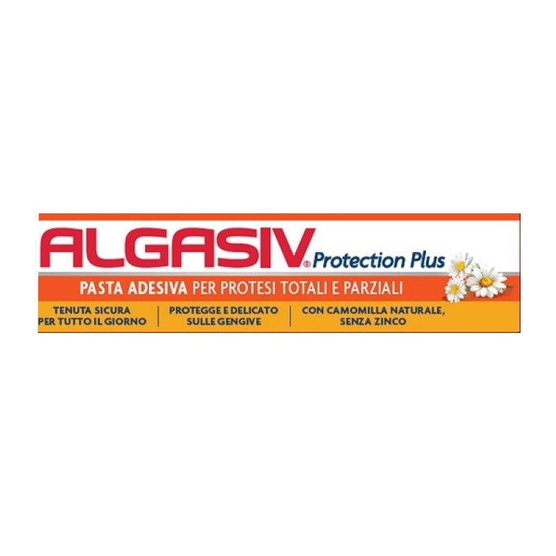 Combe - Algasiv Protection Plus Pasta Adesiva Per Protesi Dentali 40 G