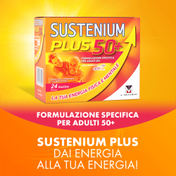 Con Sustenium Plus 50+ dai energia alla tua energia