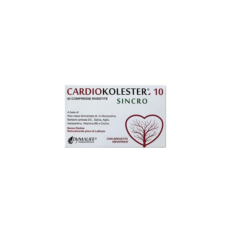 Cardiokolester 10 Sincro 30 compresse Integratore per Colesterolo.