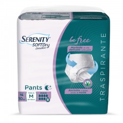 Serenity SoftDry Sensitive Pants M Maxi 10 pezzi