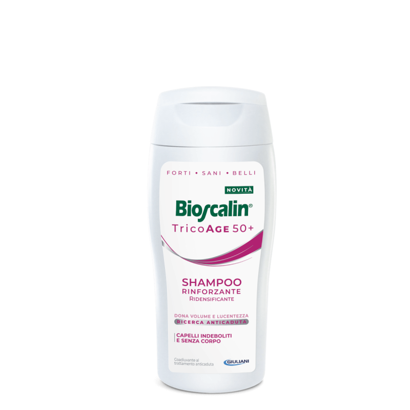 BioScalin TricoAge 50+ Shampoo Rinforzante e Ridensificante 200ml
