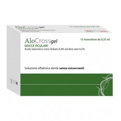 OffHealth AloCross Gel Collirio per Secchezza Oculare 15 monodose da 0,35ml