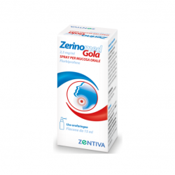 Zentiva Zerinomed Gola Spray 2,5mg/ml Antinfiammatorio e Antidolorifico 15ml