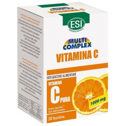 ESI MultiComplex Vitamina C Integratore per il Sistema Immunitario 20 Bustine