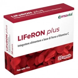 Pensavital Liferon Plus Integratore di Ferro e Vitamina C 20 Capsule