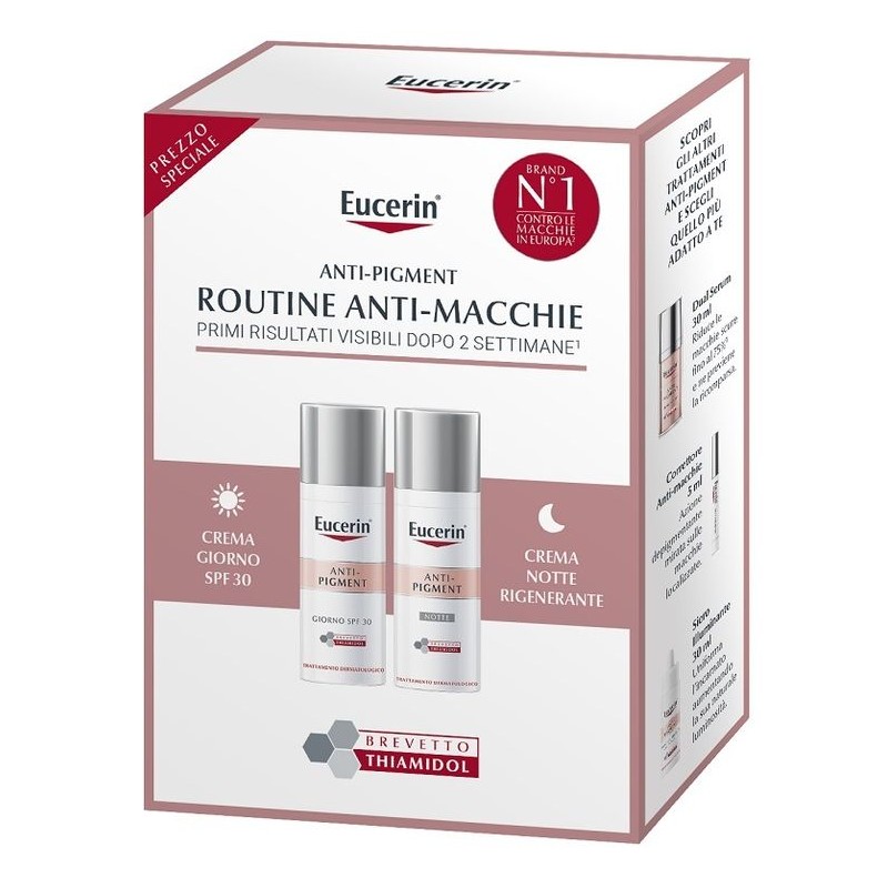 Eucerin Anti-Pigment Routine Giorno+Notte Macchie Cutanee 50+50ml