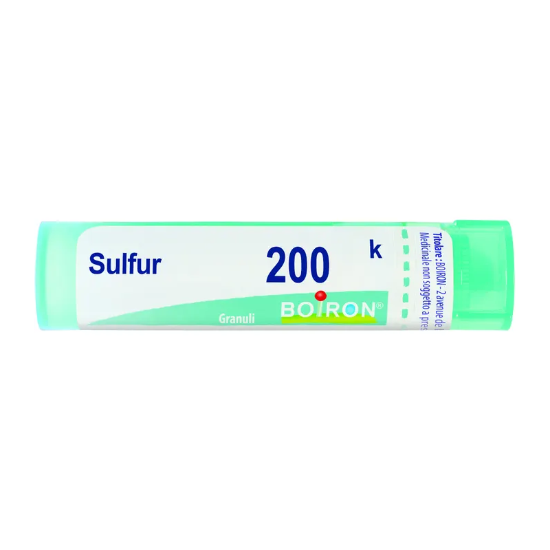 Boiron Sulfur 200k Rimedio Omeopatico 80 Granuli 4g