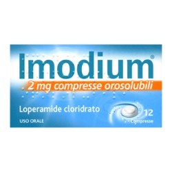 Johnson & Johnson Imodium 12 Compresse Orosolubili 2 mg