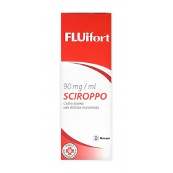 Dompé Fluifort Sciroppo Mucolitico 200 ml 9% con Misurino