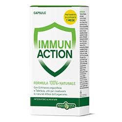 Erba Vita Immun Action Integratore Difese Immunitarie 60 Capsule
