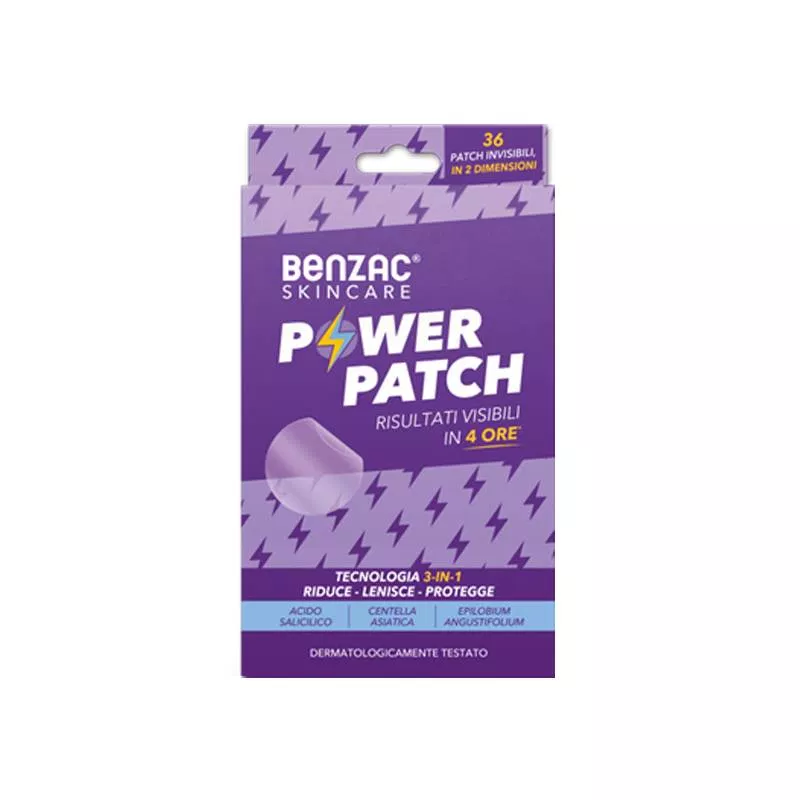 Galderma Benzac Skincare Power Patch Anti-imperfezioni 36 Pezzi