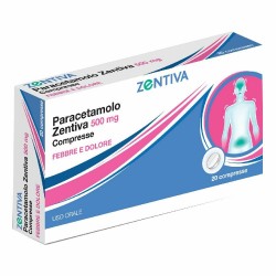 Paracetamolo Zentiva 500mg Antipiretico e Analgesico 20 Compresse