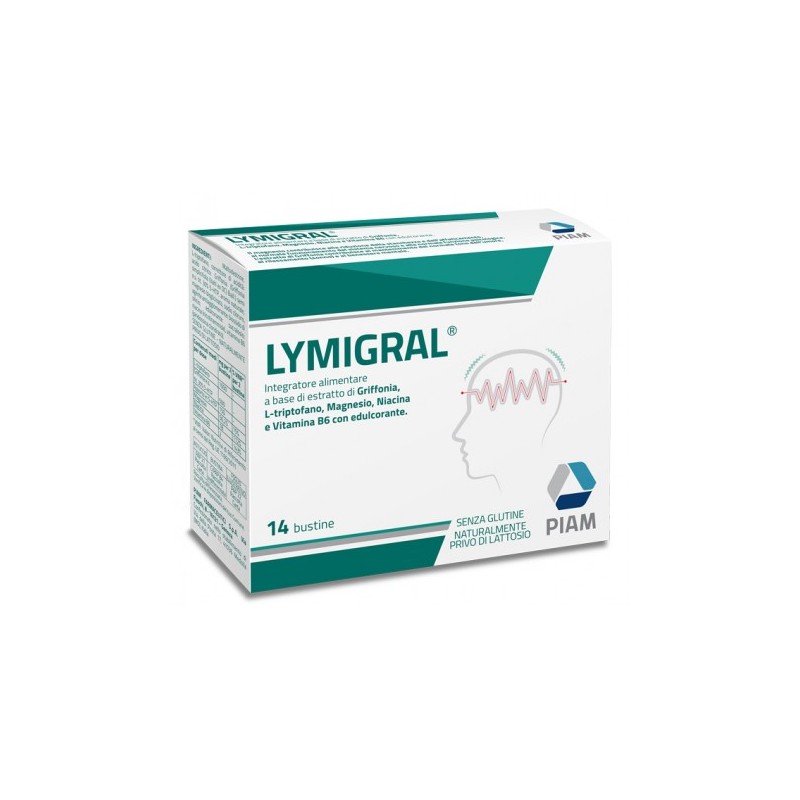 Piam Farmaceutici Lymigral Integratore per Concentrazione e Memoria 14 Bustine