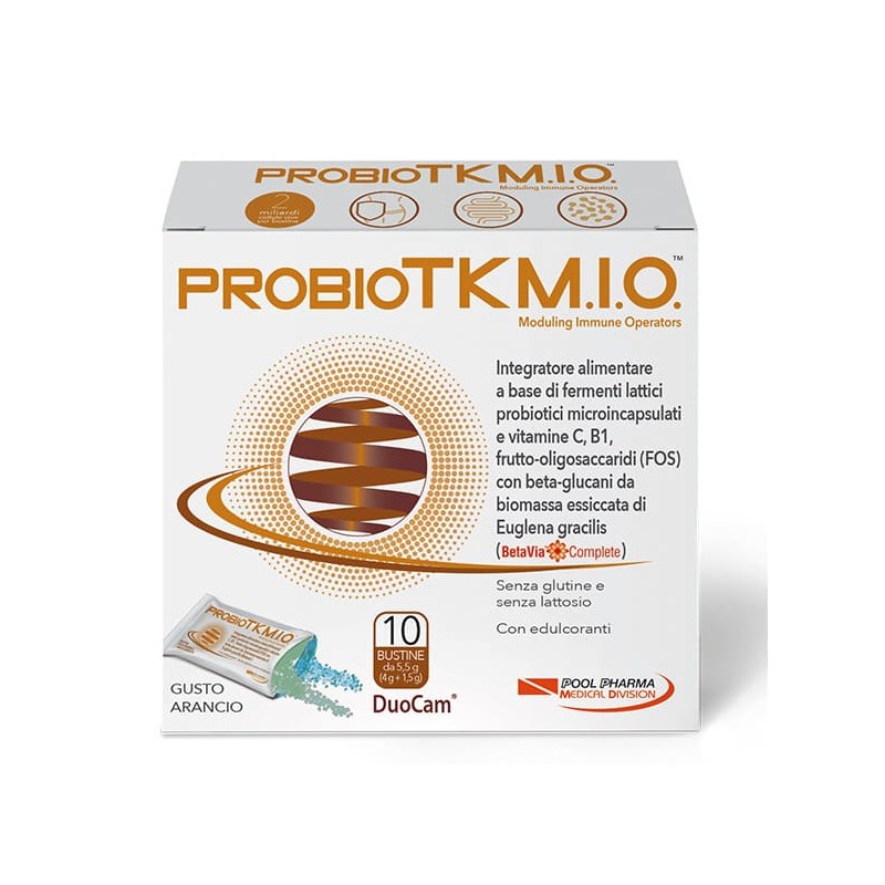 ProbioTK M.I.O Integratore di Fermenti Lattici e Vitamine 10 bustine