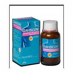 Reckitt Benckiser H. Gaviscon Soluzione Orale Sosp 200 Ml 500 Mg/10 Ml + 267 Mg/10 Ml