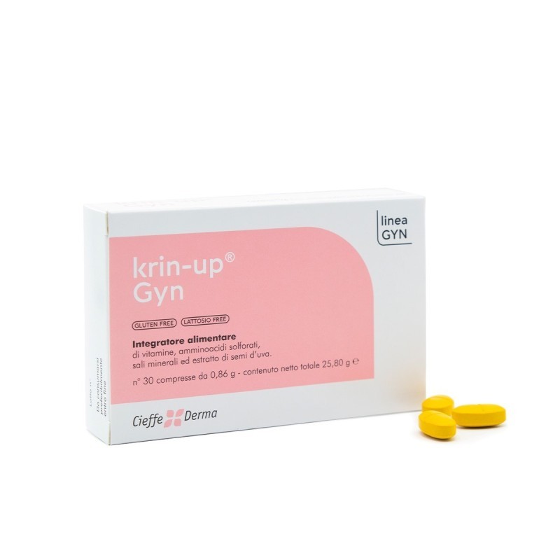 Kryn-Up Gyn Integratore Vitamine e Minerali per capelli e unghie 30 compresse