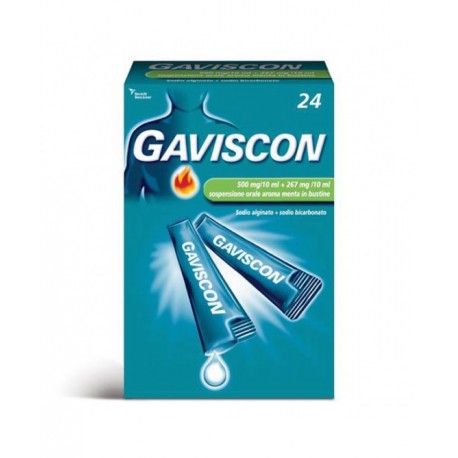 Reckitt Gaviscon Bruciore di Stomaco e Digestione 24 Bustine