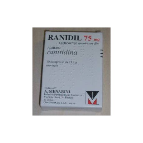 Menarini Ranidil Antiacido 10 Compresse