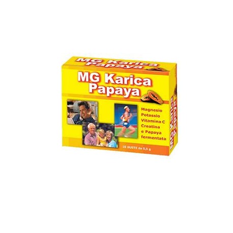 Mg Karica Papaya Integratore Energizzante 10 Bustine