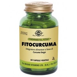 Solgar Fitocurcuma Integratore Antiossidante 60 Capsule Vegetali