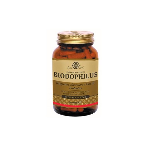 Solgar Biodophilus Integratore Fermenti Lattici 60 capsule vegetali