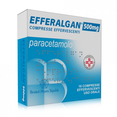 Bristol-Myers Efferalgan 500 mg Antinfiammatorio 16 Compresse