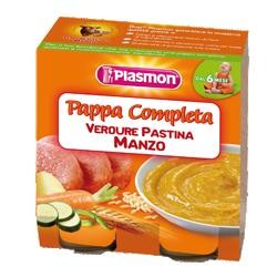Plasmon Pappa completa verdure con manzo e pastina 2 x 190 g 