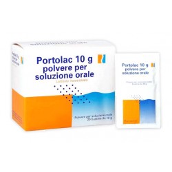 Angelini Portolac 20 Buste Polvere Soluzione Orale 10 g