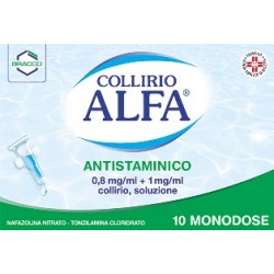 Dompe' Collirio Alfa Antistaminico 0,8 Mg/ml + 1 Mg/ml Collirio, Soluzione