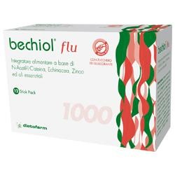 Dietofarm Bechiol Flu Integratore Sistema Immunitario 12 Bustine