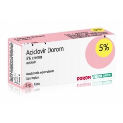 Teva Aciclovir Dorom Crema 3 g 5%