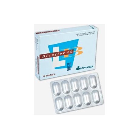 Ag Pharma Dicoflor 60 Integratore Fermenti Lattici 10 Capsule