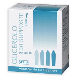Sella Glicerolo 50 Supposte Adulti 2.250 Mg