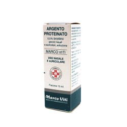 Argento Proteinato Bambini Gocce Orl 10 Ml 0,5%