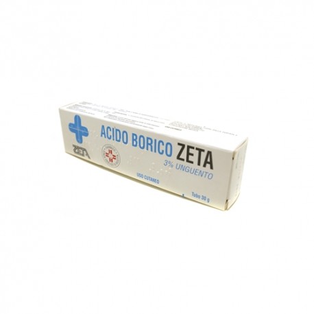 ACIDO BORICO (ZETA FARMACEUTICI)*ung derm 30 g 3% - Farmacie Ravenna