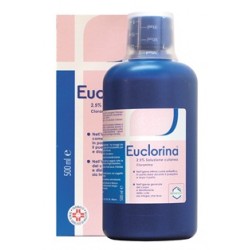 Dompe' Euclorina 2,5% Soluzione Cutanea 500 Ml
