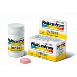 Multicentrum Junior Integratore Vitamine e Minerali 30 Compresse
