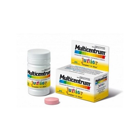 Multicentrum Junior Integratore Vitamine e Minerali 30 Compresse