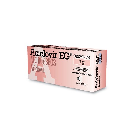 Aciclovir Eg Crema contro Herpes 3 g