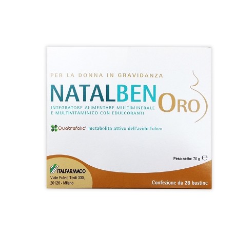 Italfarmaco Natalben Oro per la donna in gravidanza 28 bustine