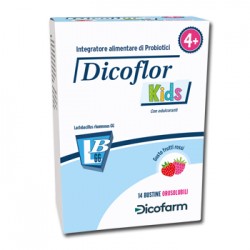 Dicofarm Dicoflor Kids 4+ Fermenti Lattici 14 bustine orosolubili