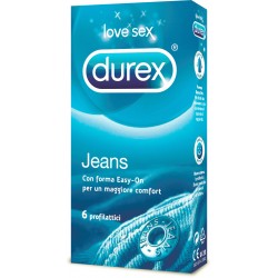 Reckitt Benckiser Durex Jeans Easyon 6 Preservativi