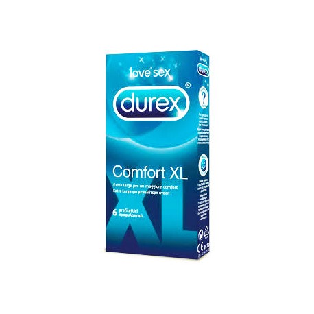  Durex Comfort Xl 6pz