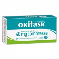 Dompe' Okitask Analgesico 20 Compresse Rivestite 40 mg
